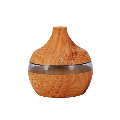 USB 300ml Diffuser with 7-color LED Light Aroma Air Ultrasonic Humidifier