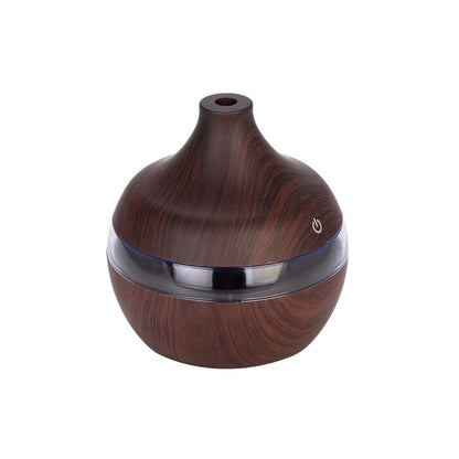 USB 300ml Diffuser with 7-color LED Light Aroma Air Ultrasonic Humidifier