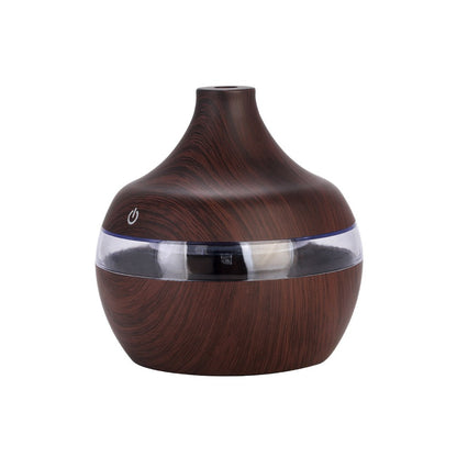 USB 300ml Diffuser with 7-color LED Light Aroma Air Ultrasonic Humidifier