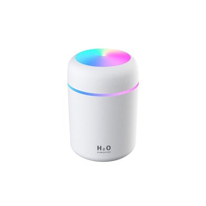 Humidifier USB Ultrasonic Aroma Diffuser Cool Mist Maker Air Purifier with Romantic Light