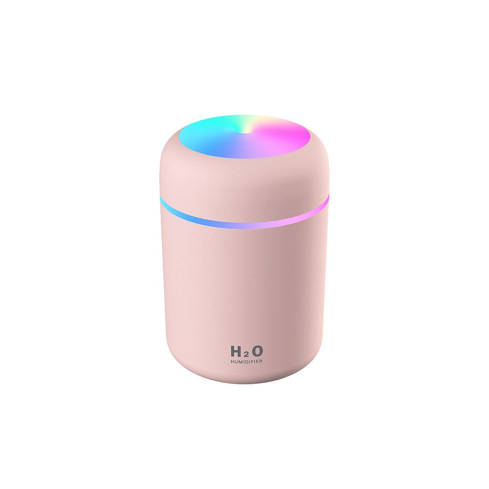 Humidifier USB Ultrasonic Aroma Diffuser Cool Mist Maker Air Purifier with Romantic Light