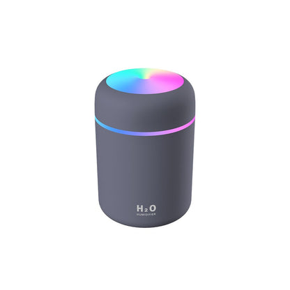 Humidifier USB Ultrasonic Aroma Diffuser Cool Mist Maker Air Purifier with Romantic Light