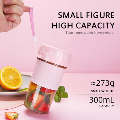 USB Juicer Cup Mini Portable 300ml Fresh Fruit Juice Maker Food Blender