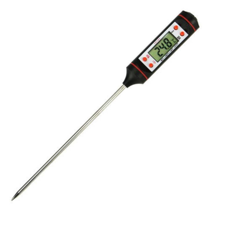 TP101 Digital Food Thermometer Long Probe Electronic Digital Thermometer BBQ Temperature Measuring Tool