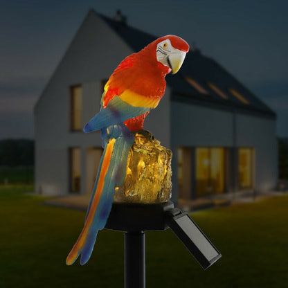 Modern Garden Decoration Resin Animal Solar Lamp