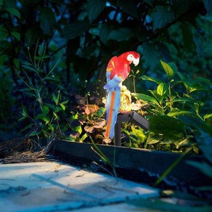 Modern Garden Decoration Resin Animal Solar Lamp