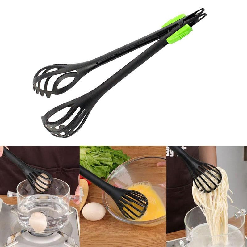 Home Cream Eggbeater Bakery Folder Stir Stick Egg Hand Shaking Baking Tool (Black)