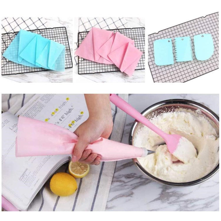 57 Pcs/Set Cake Tools Kitchen Baking Pastry Supplies Dessert Cake Decorating Set