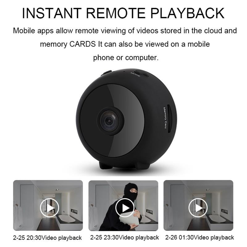 A11 Mini Camera Wireless WiFi IP Home Security HD 1080P Night Vision Webcam