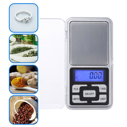 Mini Pocket Digital Electronic Scale for Jewelry Sterling Silver and Gold Balance Gram