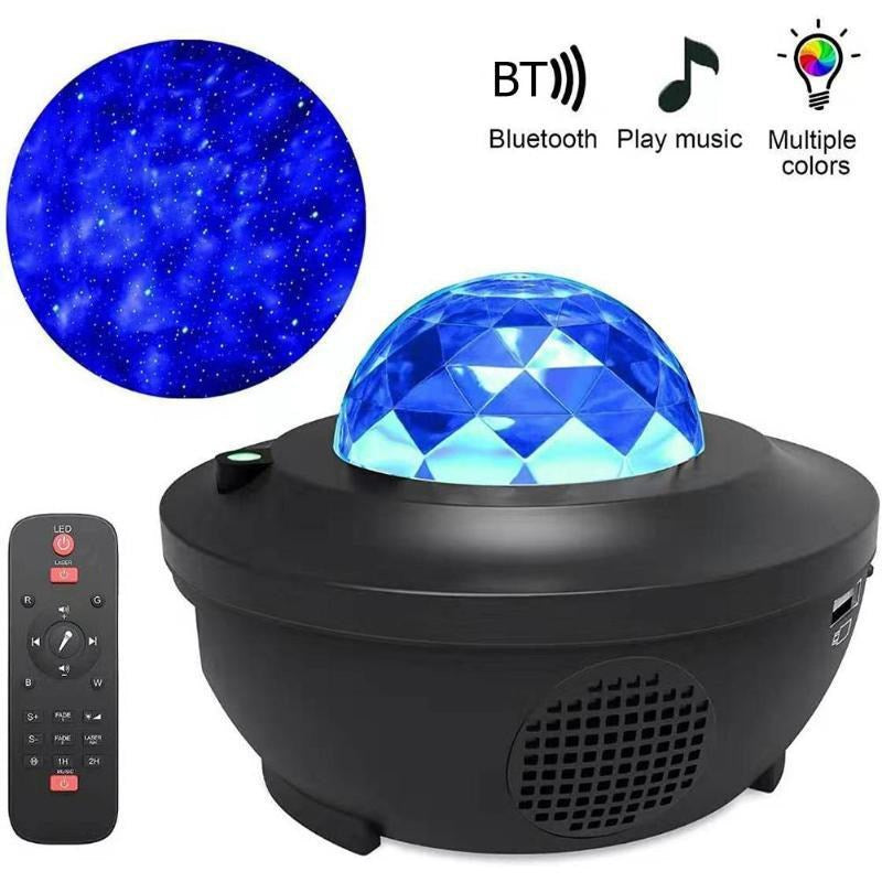 Starry Night Lamp Light Bluetooth Remote LED Star Light Projector Light