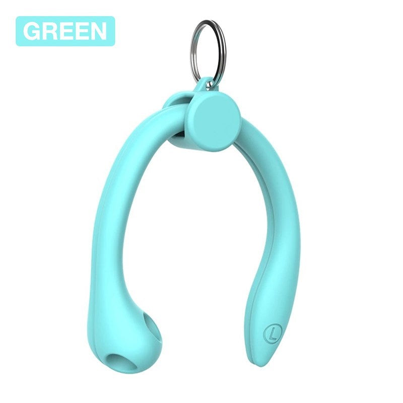 1 Pair Earhooks Holder Silicone Anti-lost Ear Hook for AirPods with Charging Case (2019)(2016)/Huawei FreeBuds3