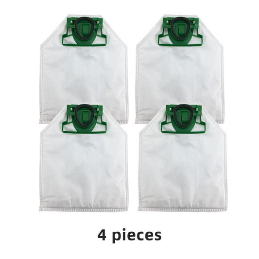 4Pcs Dust Bags Filter for Folletto Vorwerk Kobold VK200 FP200 Vacuum Cleaner