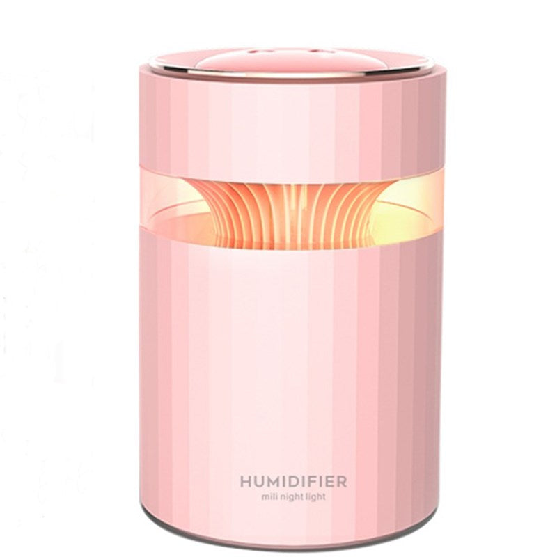 Wireless Mist Humidifier LED Light USB Rechargeable Cool Mist Ultrasonic Diffuser Aroma H2O Air Humidifier