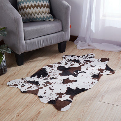 Floor Mat Bedroom Carpet Faux Fur Cow/Leopard/Zebra Rug