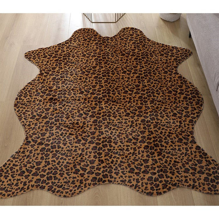 Floor Mat Bedroom Carpet Faux Fur Cow/Leopard/Zebra Rug