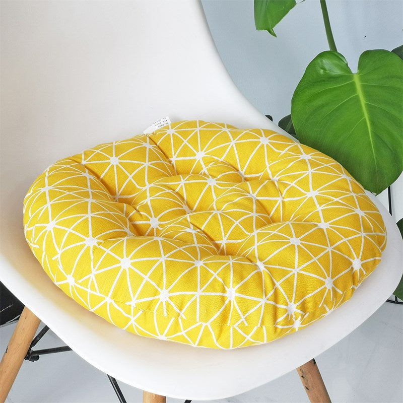 40*40cm Round Chair Pad Soft Seat Pad Thicken Tatami Seat Cushion Mat for Home Office