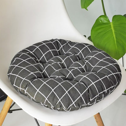 40*40cm Round Chair Pad Soft Seat Pad Thicken Tatami Seat Cushion Mat for Home Office