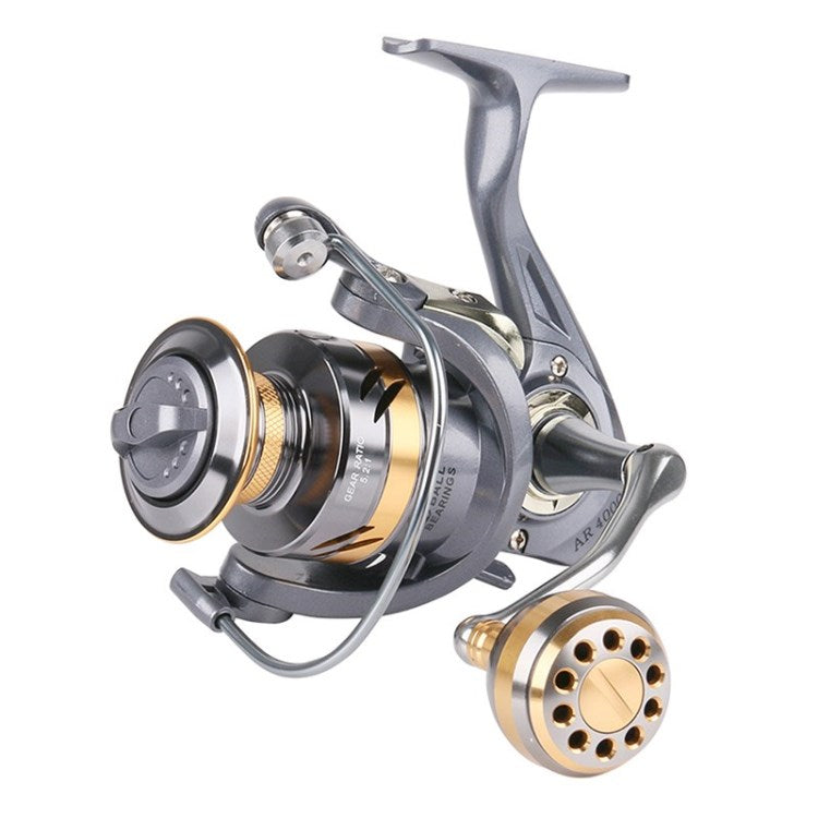 Fishing Reel 2BB 30kg Max Drag Power Metal Double Spool High Speed 5.2:1 Spinning Reel