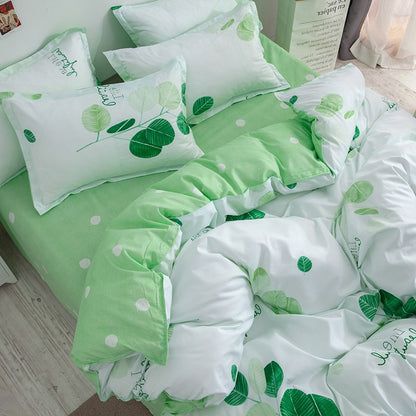 Plant Series Bed Linens Duvet Cover Set with Pillowcase