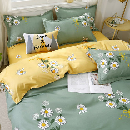 Plant Series Bed Linens Duvet Cover Set with Pillowcase