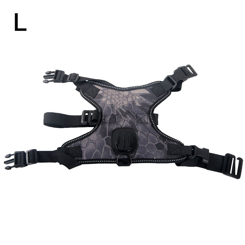 Pet Dog Fetch Harness Chest Strap Belt Mount for GoPro Hero 8 7 6 Go Pro Camera