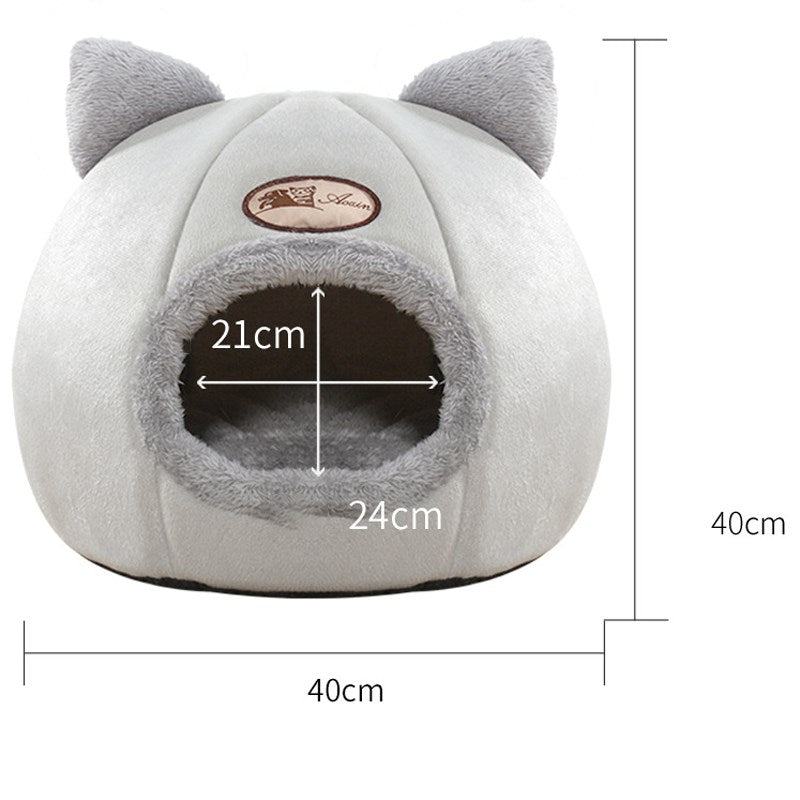 Cat Bed House Warm Pet Nest Dog House