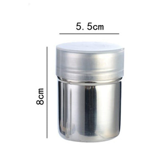 Stainless Steel Icing Sugar Cocoa Coffee Shaker Chocolate Flour Duster