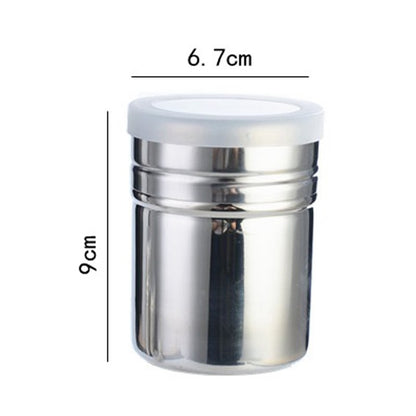 Stainless Steel Icing Sugar Cocoa Coffee Shaker Chocolate Flour Duster