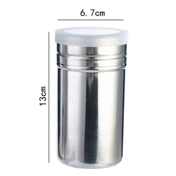 Stainless Steel Icing Sugar Cocoa Coffee Shaker Chocolate Flour Duster