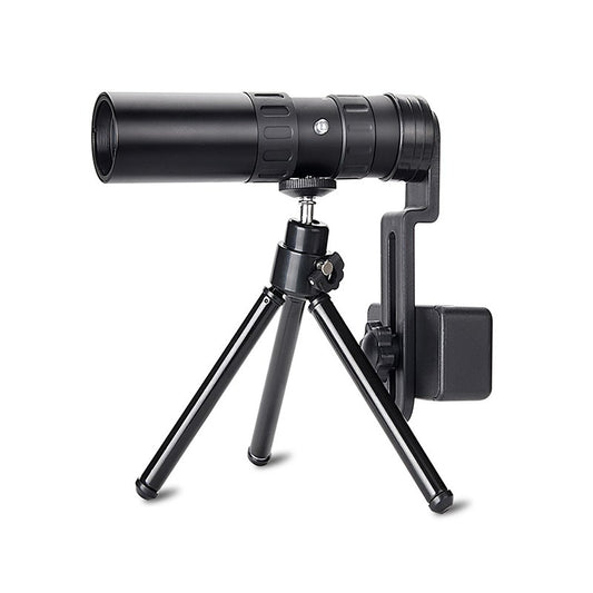 10-300x40mm Super Telephoto Zoom Monocular Telescope with Tripod & Clip