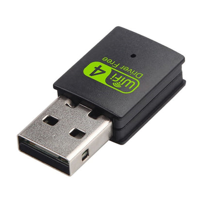 ZZ-3505C USB Bluetooth Adapter 300mbps Dual Band 2.4G Wireless WiFi Dongle Network Card for Laptop