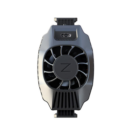 X9 Mobile Phone Cooler Cooling Fan Phone Radiator with Adjustable Clamp for Games Watch Video