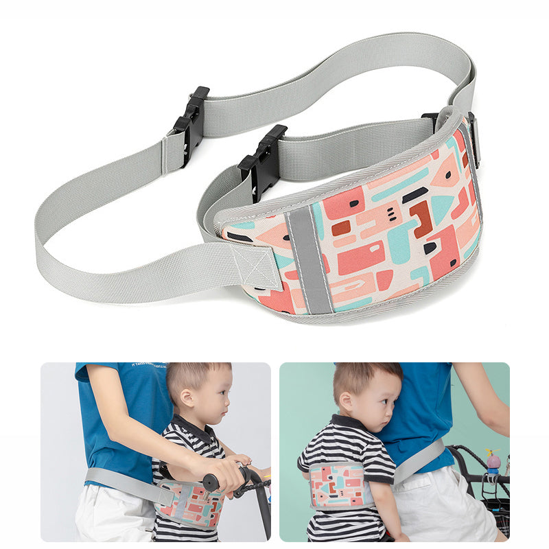 Children Motorcycle Safety Belt Kids Safety Strap Harness Seat Belt for Ages 2-7