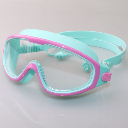 Kids Children Swimming Goggles Comfortable Fit Glasses Anti-Fog Eyeglasses