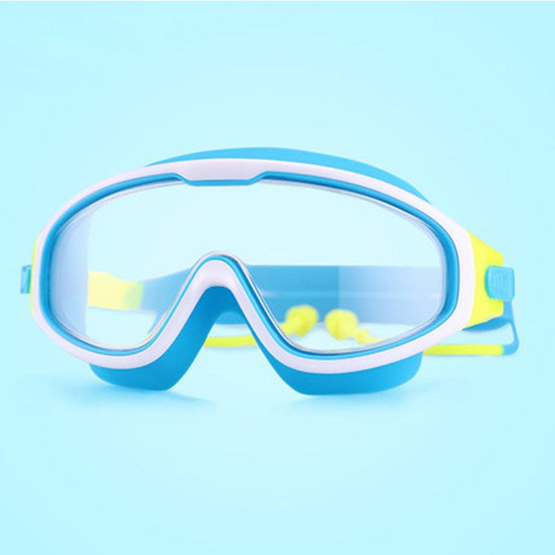 Kids Children Swimming Goggles Comfortable Fit Glasses Anti-Fog Eyeglasses