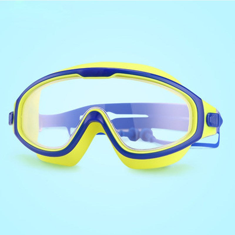 Kids Children Swimming Goggles Comfortable Fit Glasses Anti-Fog Eyeglasses