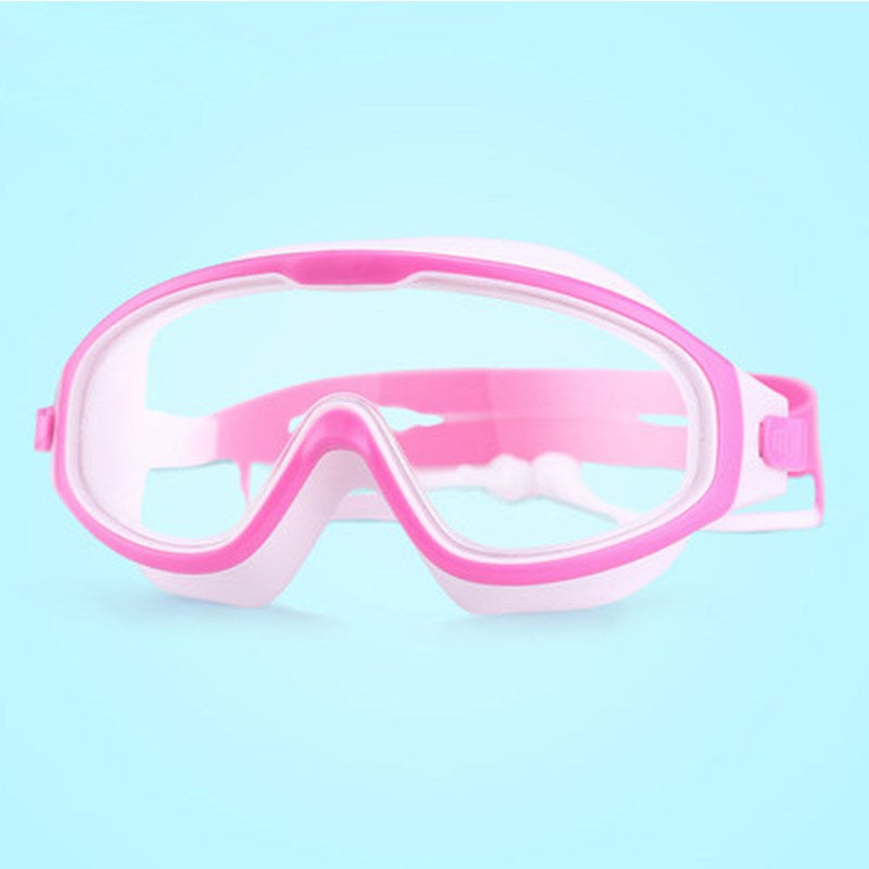 Kids Children Swimming Goggles Comfortable Fit Glasses Anti-Fog Eyeglasses