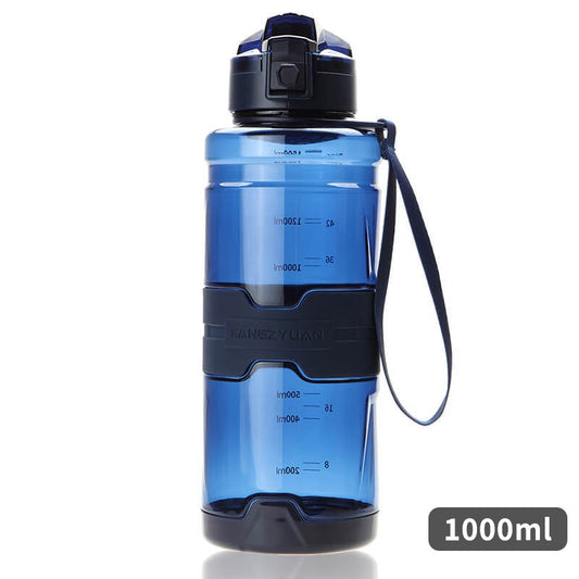 700ML Plastic Sports Water Bottle Outdoor Sports Shaker Bike Cycling Kettle 