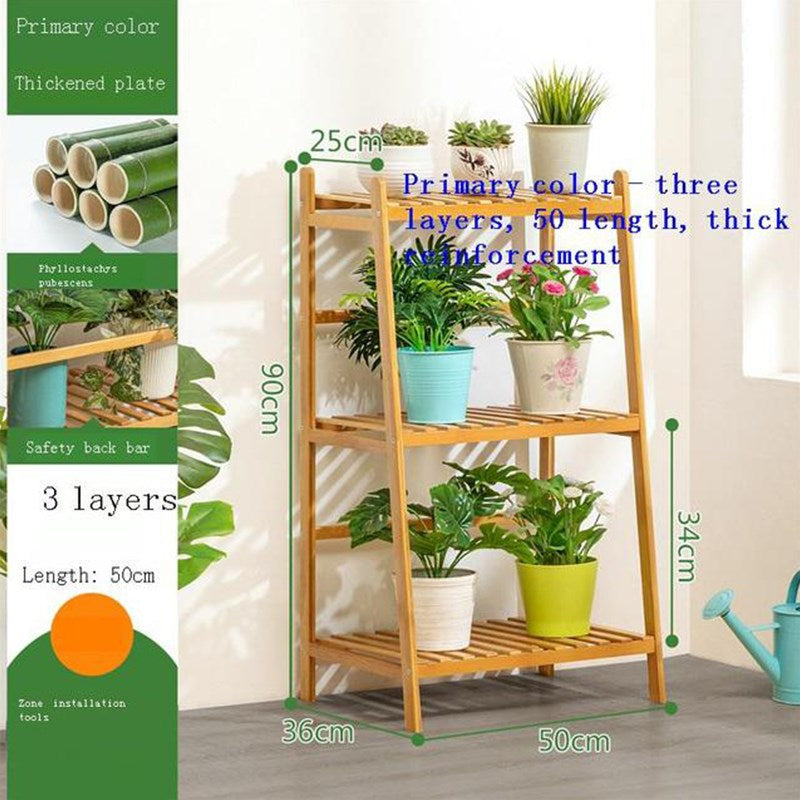 Wood Plant Stand Indoor Plant Shelf Flower Pot Stand Display Rack Holder