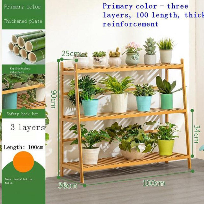 Wood Plant Stand Indoor Plant Shelf Flower Pot Stand Display Rack Holder