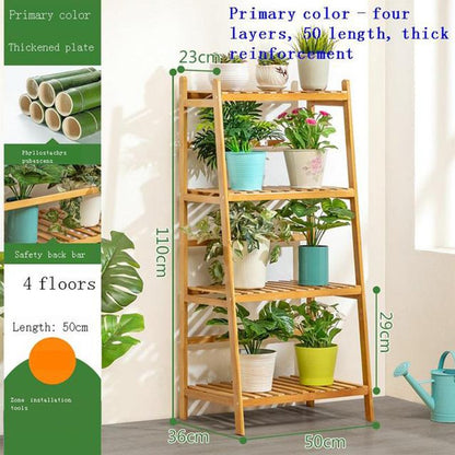 Wood Plant Stand Indoor Plant Shelf Flower Pot Stand Display Rack Holder