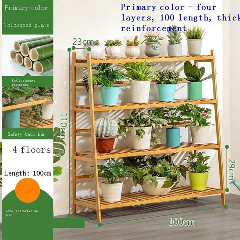 Wood Plant Stand Indoor Plant Shelf Flower Pot Stand Display Rack Holder