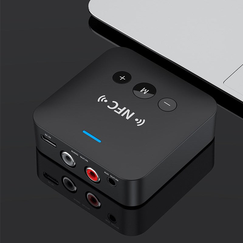 Bluetooth Audio Receiver Adapter NFC Wireless Bluetooth Extender 3.5mm AUX or RCA Input Speaker Amplifier