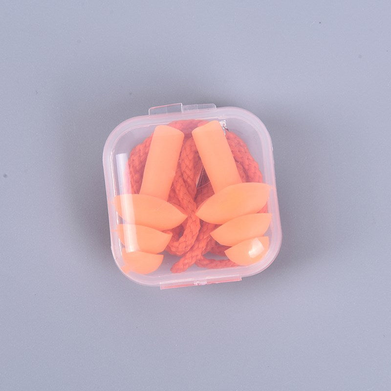 1 Pair Waterproof Diving Swimming Earplugs Snorkeling Showering Ear Pads