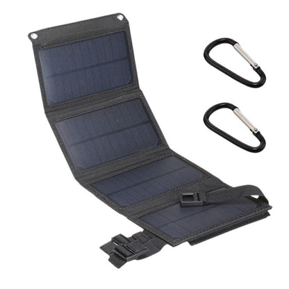 20W Foldable Solar Panel Portable Power Station Generator USB Charger