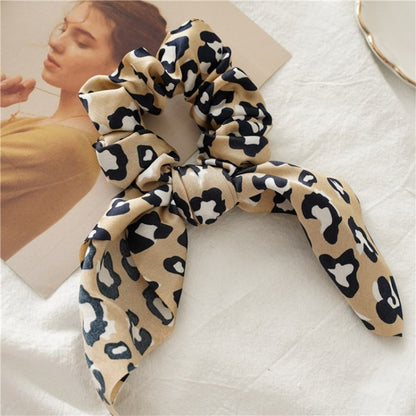 Women Hair Scarf Girls Hair Ties Ponytail Scrunchy Hairband