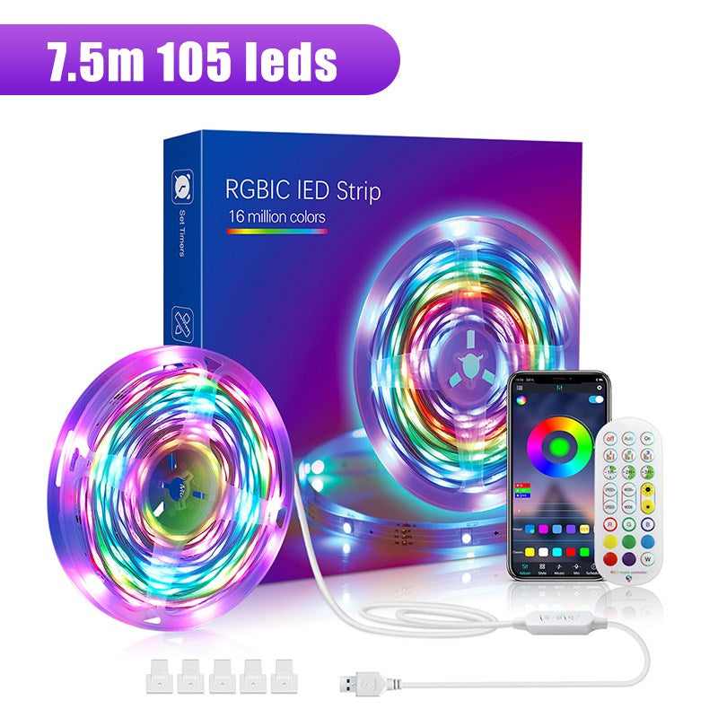 Cozy Atmosphere RGB LED Strip Changing Light for Party Room Decor