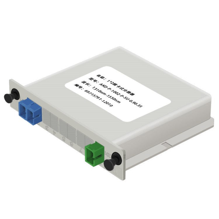 1*2 / 1*4 SC UPC Optical Fiber Splitter Cassette Box Network Internet Connector