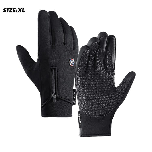 KYNCILOR A0002 Winter Touch Screen Warm Gloves Anti-slip Running Cycling Gloves Windproof Waterproof Sports Gloves